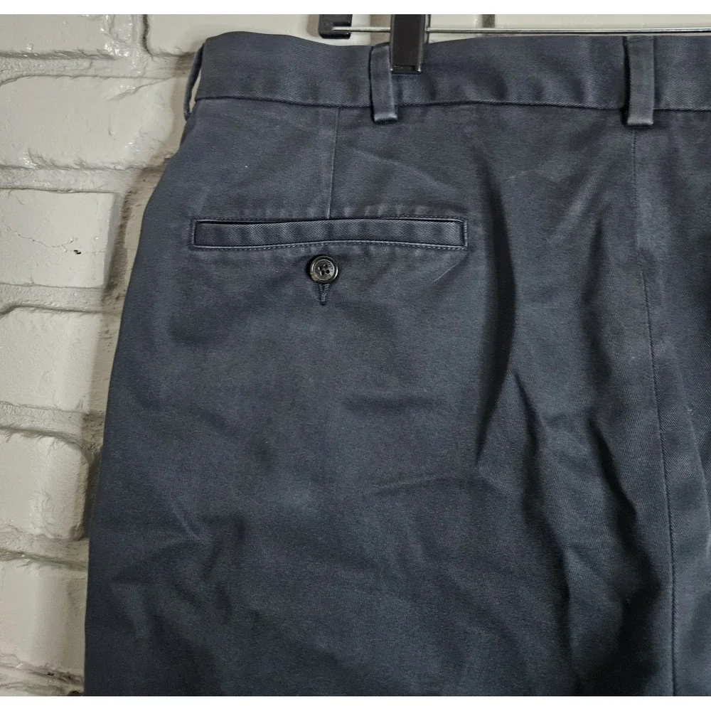 Brooks Brothers Advantage Chino Elliott Mens Pants Blue 40 X‎ 30